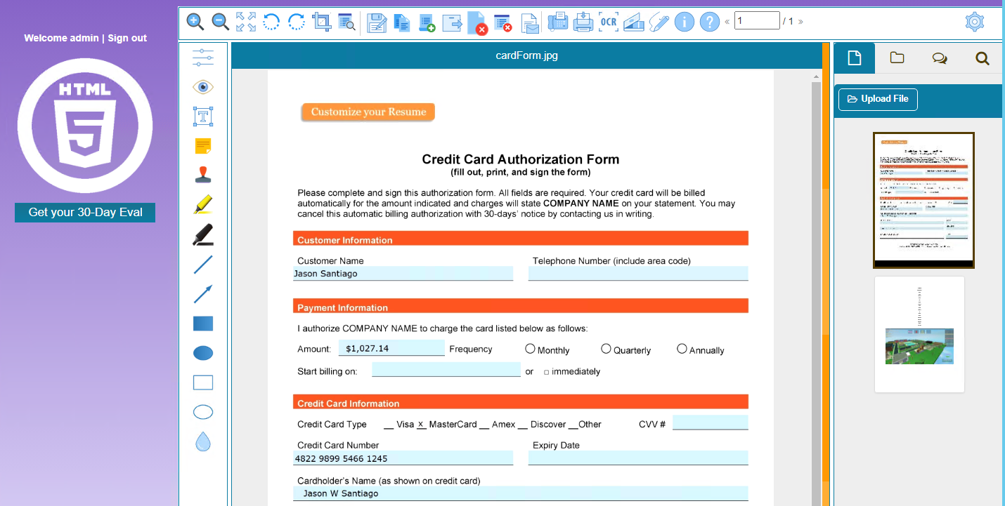 ParaVista-Web-Document-Viewer