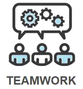 Paragon teamwork icon